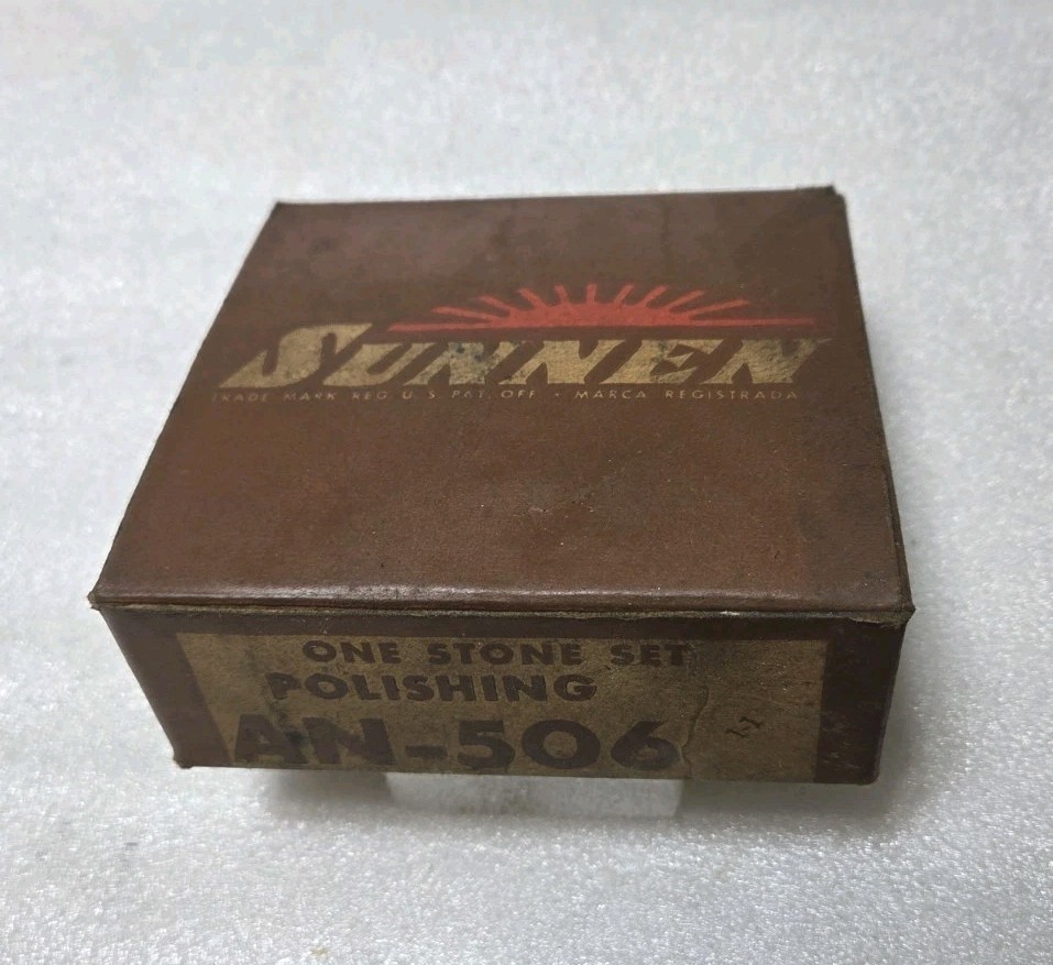SUNNEN AN-506 Honing Stone Set For Cast Iron, 280 Grit, 4.7″ -15.0″ range NOS