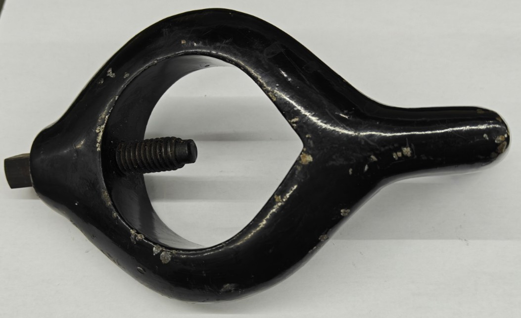 Lathe Dog Bent Leg Tail 2-1/2″ Forged Iron