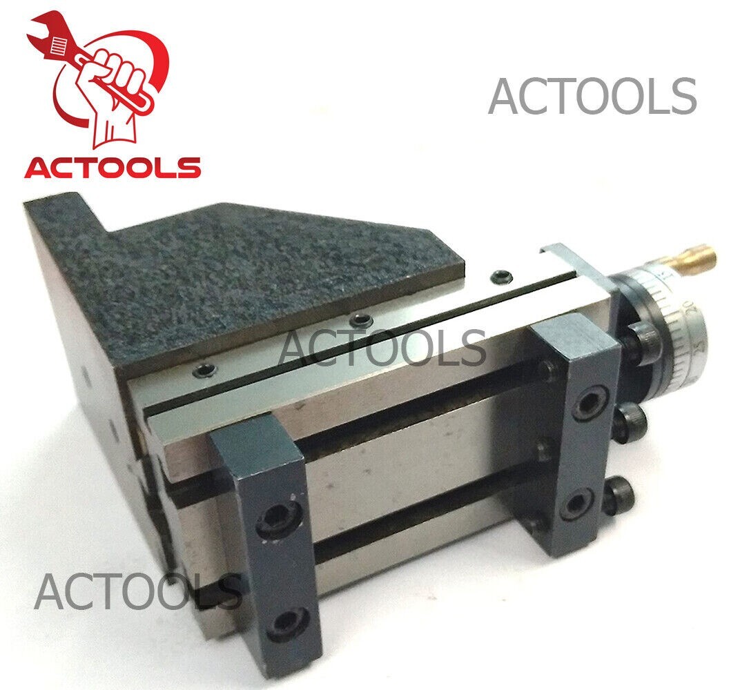 Mini Vertical Slide With 2″ 50mm Steel Vice Instant Milling Tool Post USA