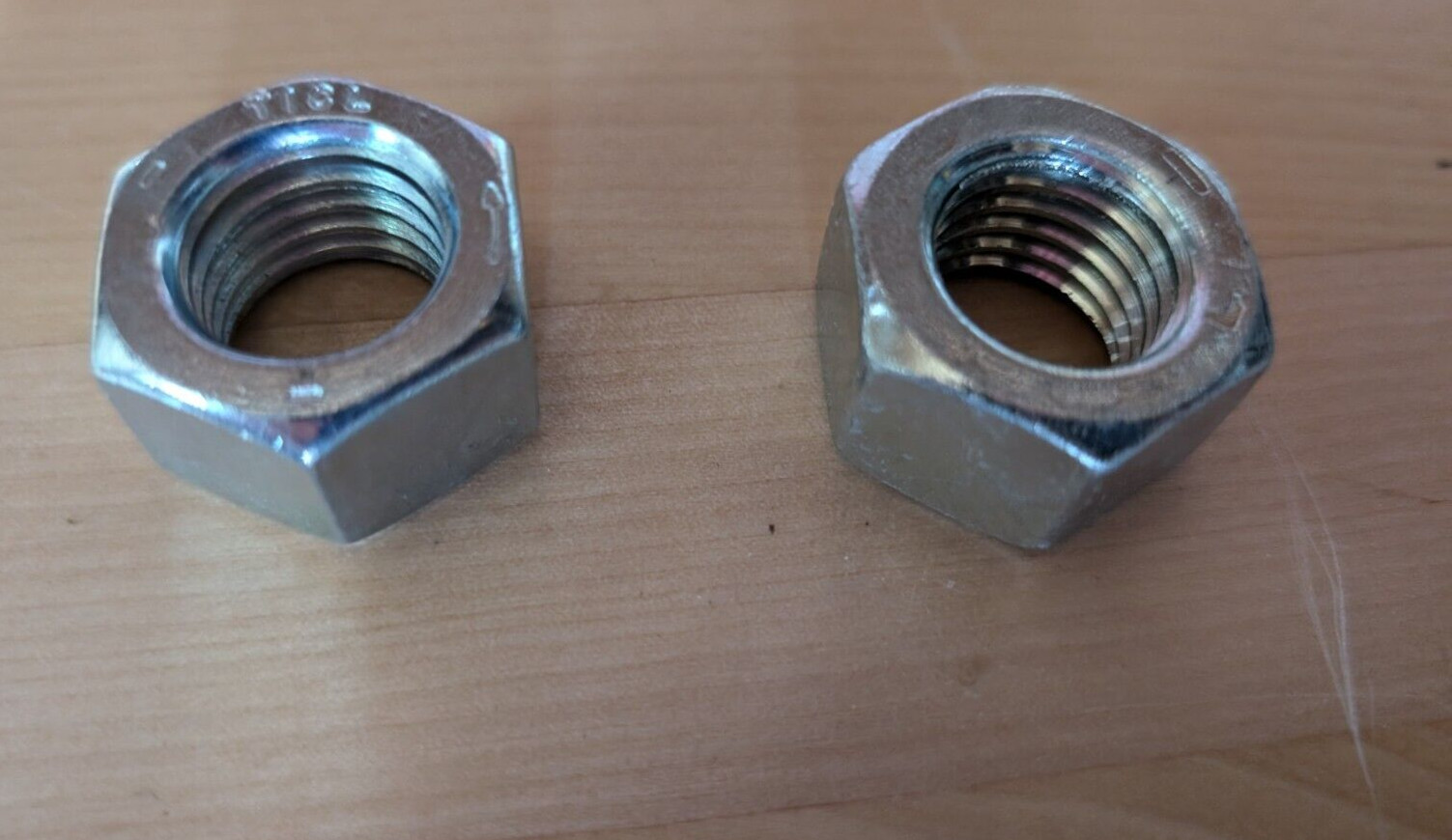 New 8in Bench Grinder 3/4-10 Arbor Nut Set (Baldor XY7510A12SP & XY7510A62SP)