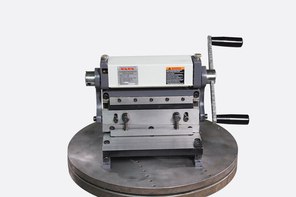 KAKA Industrial Sheet Metal Brake 3-In-1/8, 8-Inch Combination Sheet Metal Brake