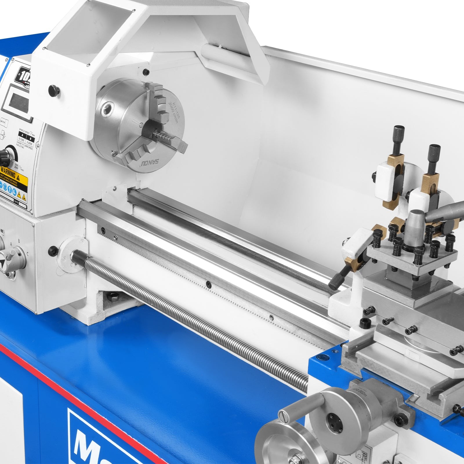 110V 1.5HP 10”x22” Metal Lathe Machine,0-2000 RPM Variable Speed, 1022V