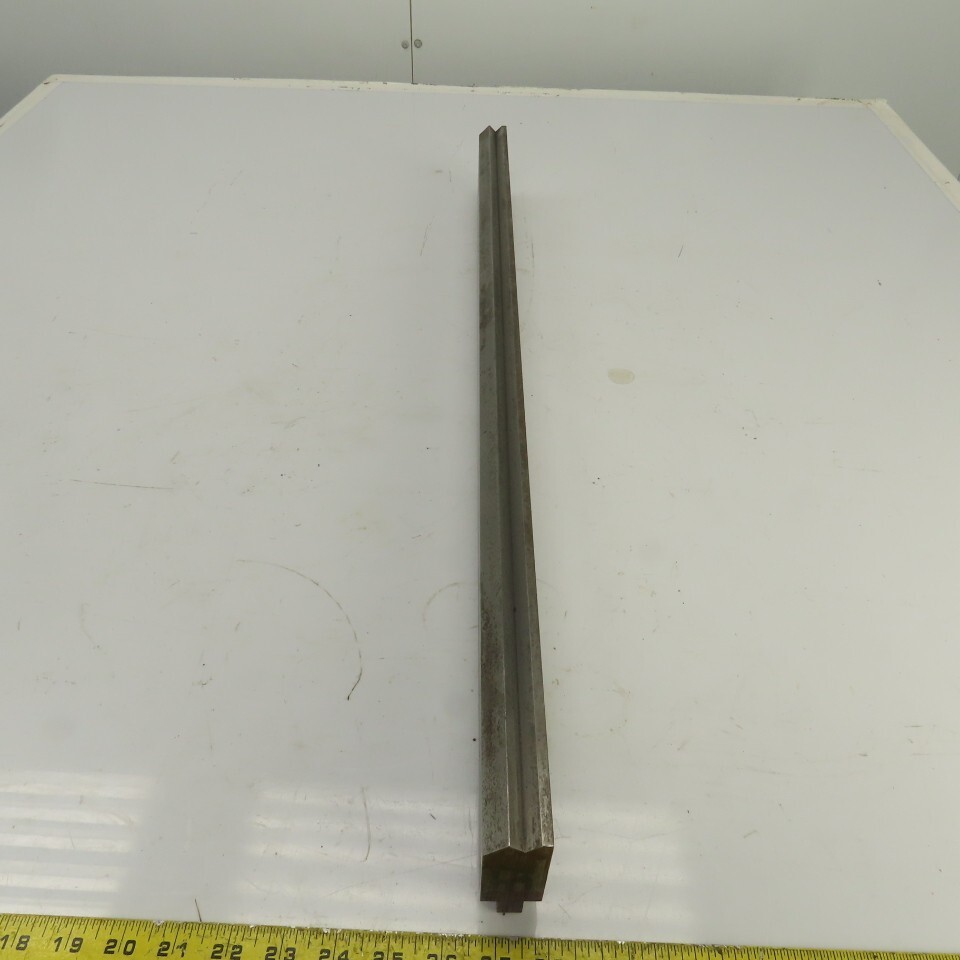 30-5/8″ L Press Brake Forming 90-¦ V Angle Die Block 1/2″ Tang 2-3/4″H 1.2″ Thi