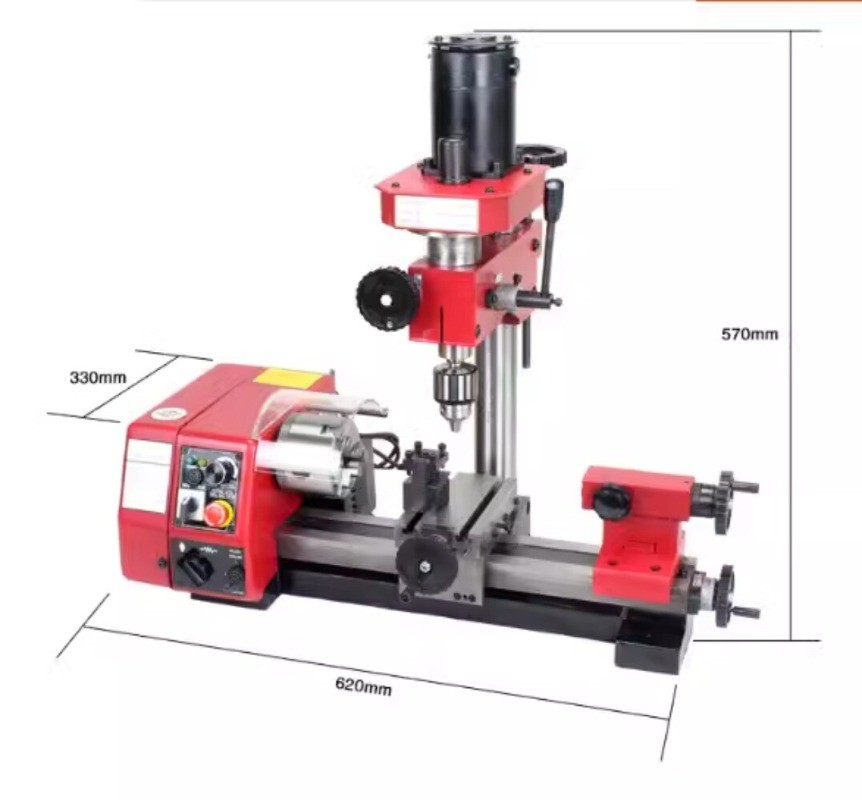 MJ9515/M1-250/220V 150W Multifunctional Home-Use Mini Lathe 0–2,000 RPM