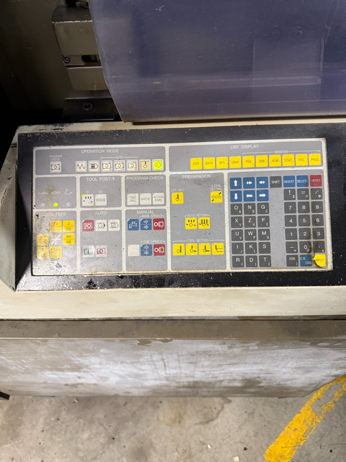 Citizen Cincom L16 Model V, Swiss-Type CNC Lathe, 1994, L16 Model V, mod to 20mm