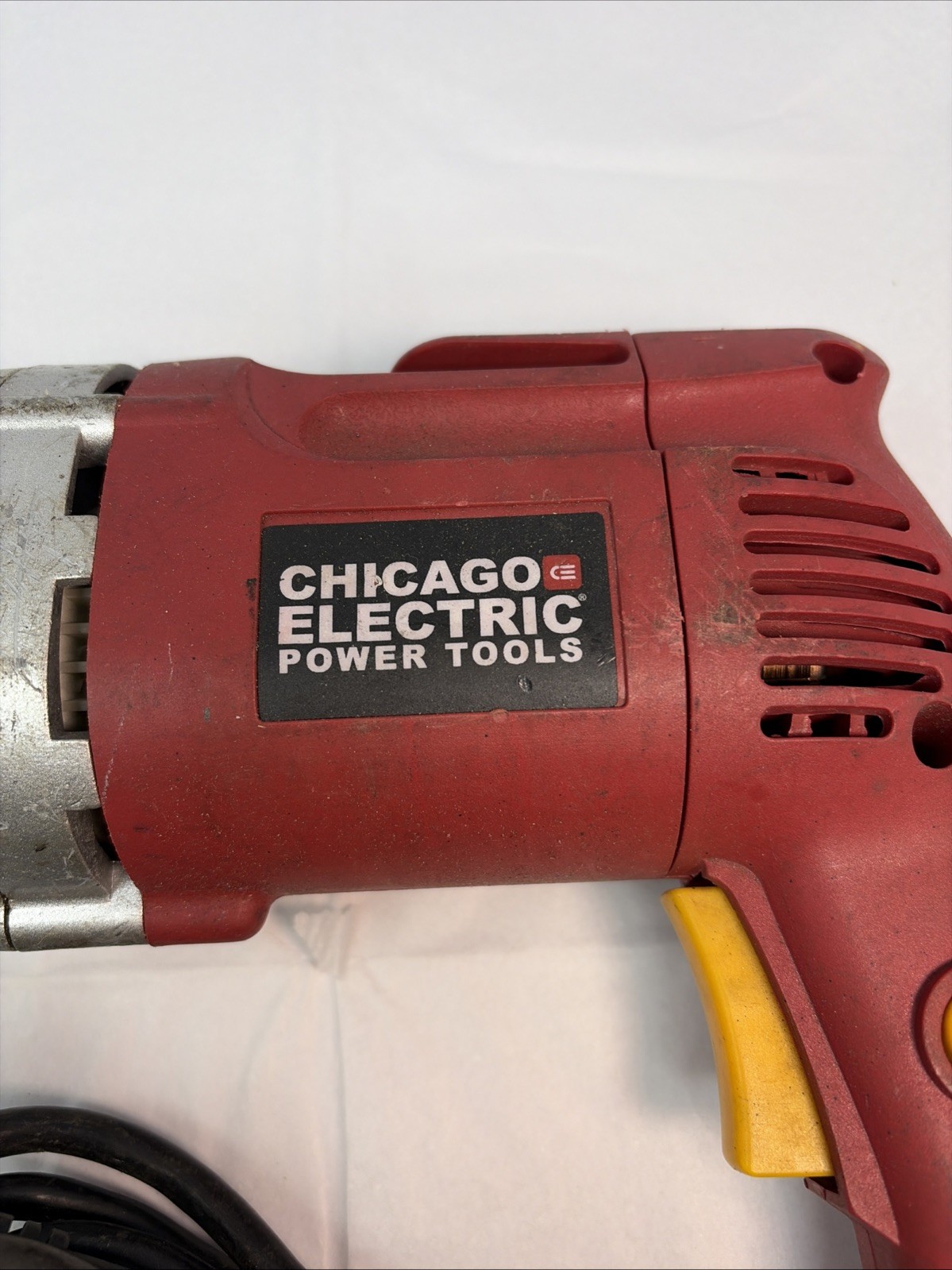 chicago Electric 14 gauge Swivel Head Shear Variable Speed 4 Amp Heavy Duty