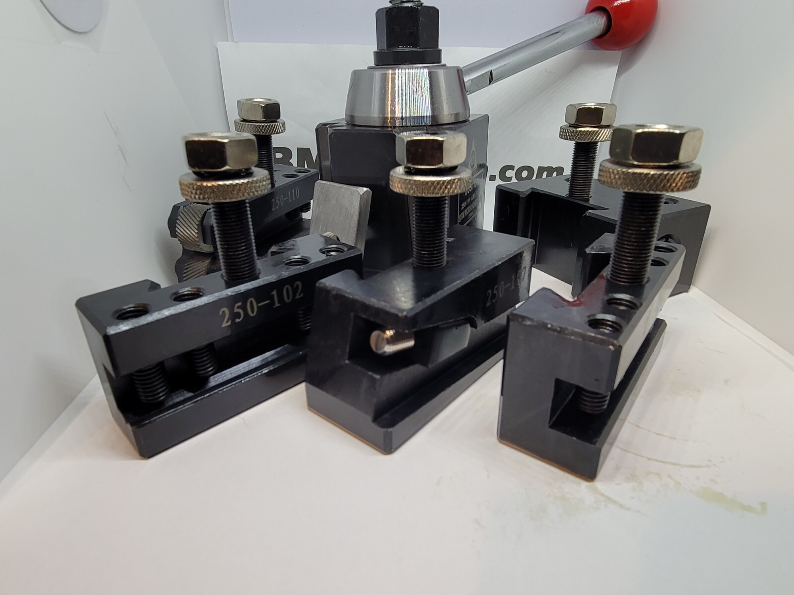 New South Bend 9″ & 10″ Lathe AXA Wedge Type Quick Change Tool Post Set