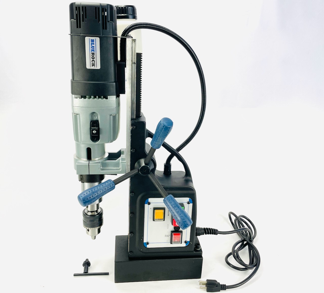 BLUEROCK TYP-75 Magnetic Mag Drill Press 2-Speed Reversible fits Hougen Cutters