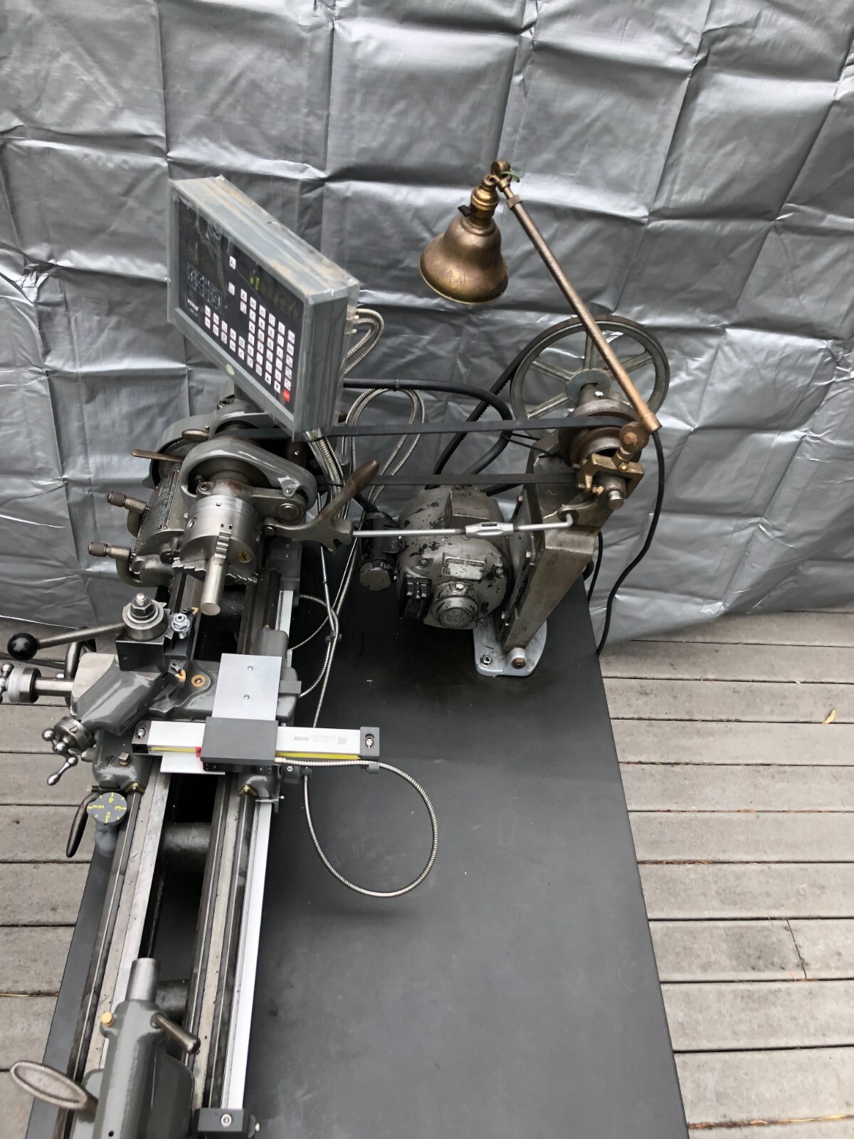 DRO Mounting Kit ONLY for South Bend 9 A,B,C and 10k (Also fits 9″ Hercus Lathe)