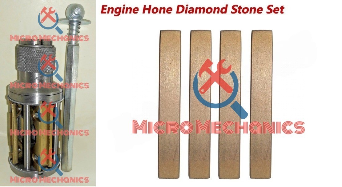 Cylinder Engine Hone Kit 50 TO 75 MM Honing Machine + Diamond Stones Super Fine