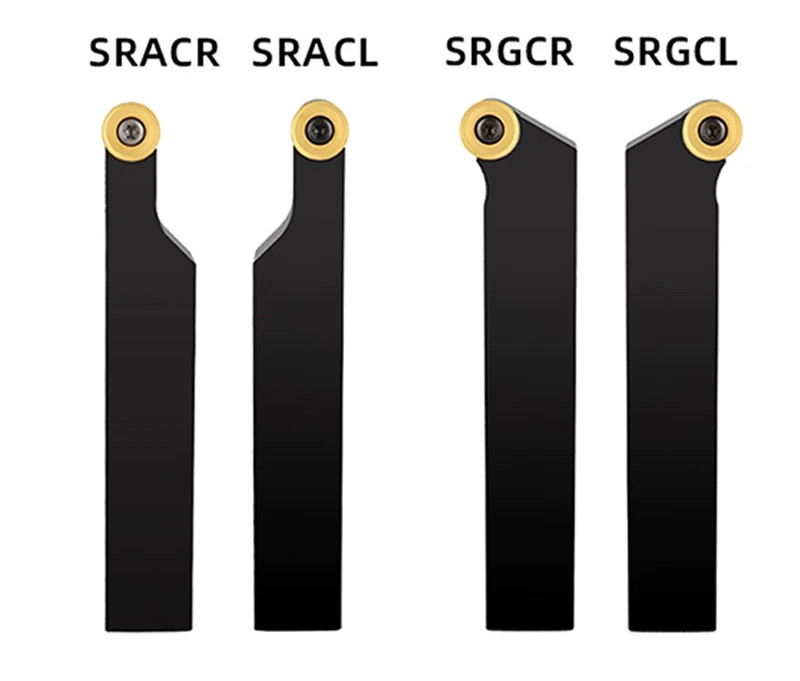 Lathe External Turning Tool Holder CNC SRGPR SRAPR 1616 2020 2525 RPMT Inserts