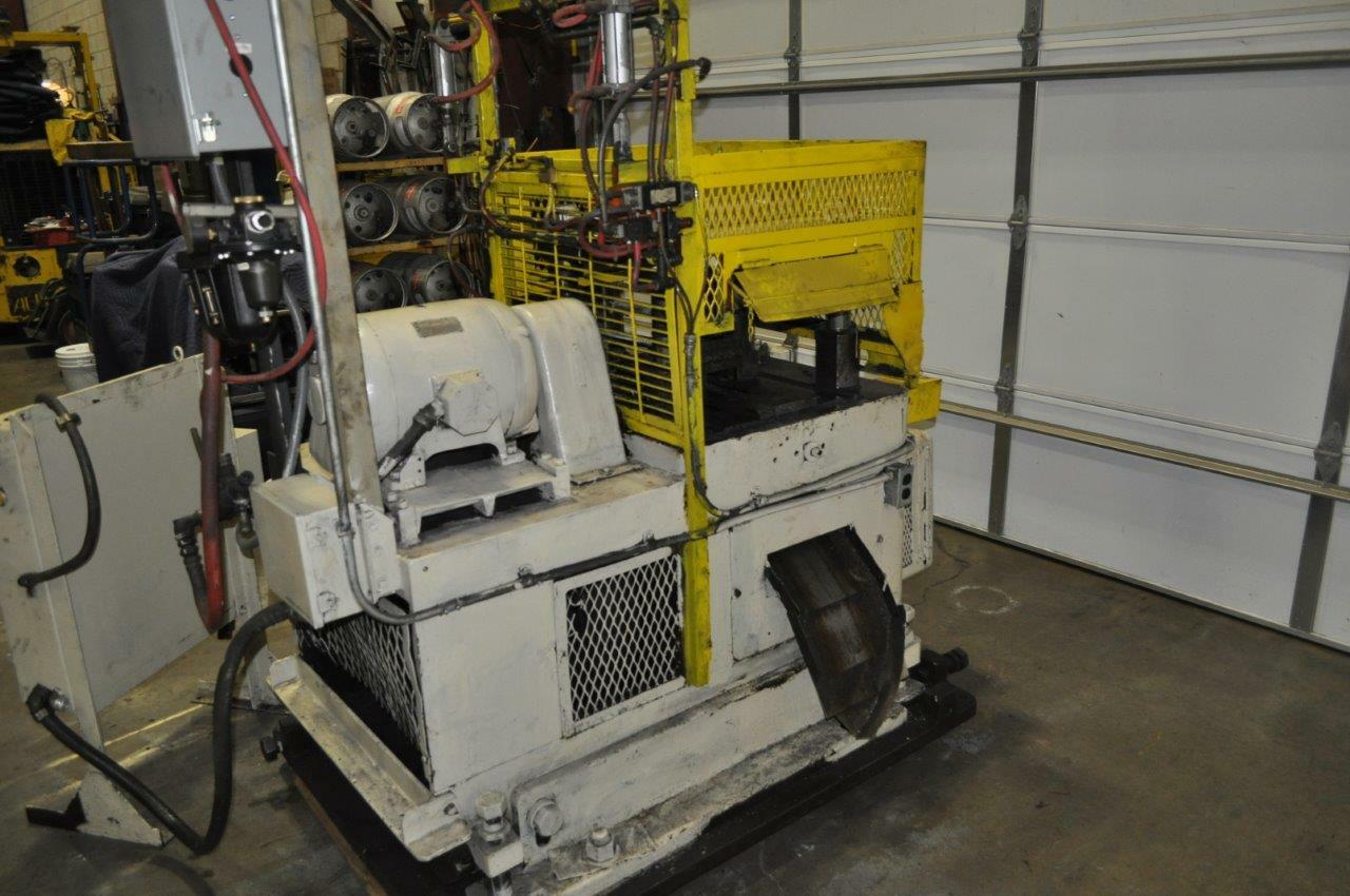 50 Ton Tishken Cut Off Press CO-14-HW-4A16 Bed Area: 18″ LR x 29″ FB yoder dahl