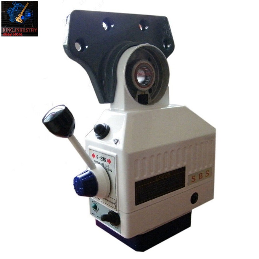 SBS S-235 Automatic Power Feed X-Axis for Vertical Milling Machine 160RPM 110V /
