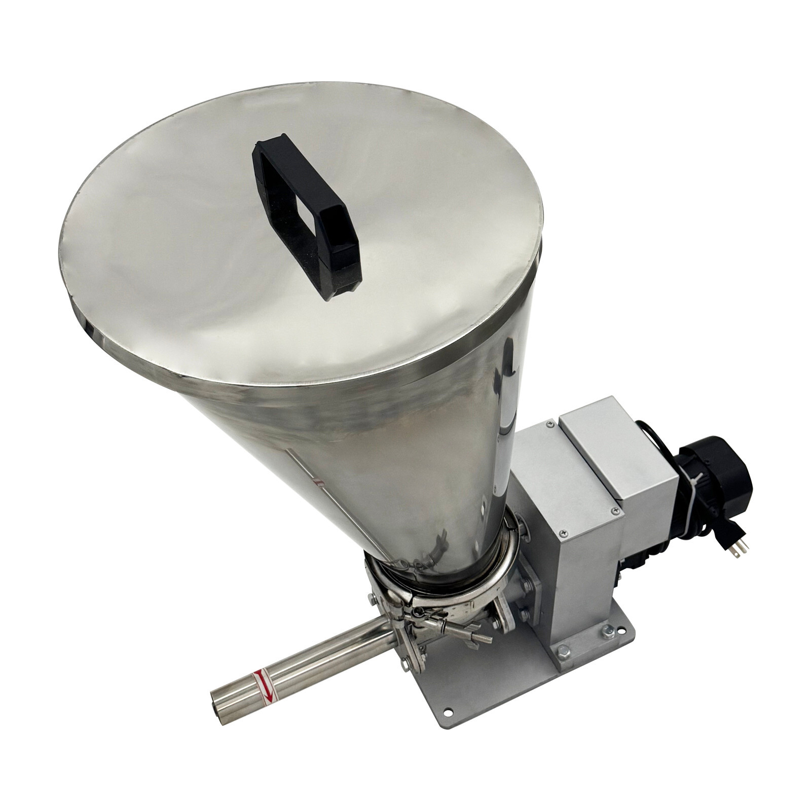 Screw Feeder Stainless Steel 0.6-3kg/h Granules Feeding Machine Materials Feeder