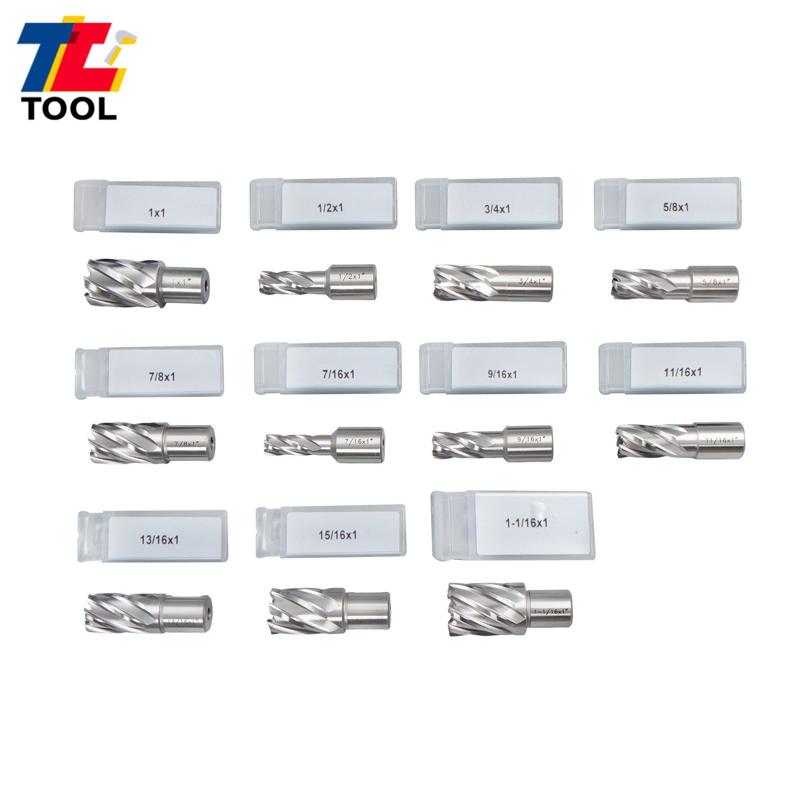 MD50 Magnetic Drill with 11 Drill Bit Stepless Speed Bi-Directional 1950W 13900N