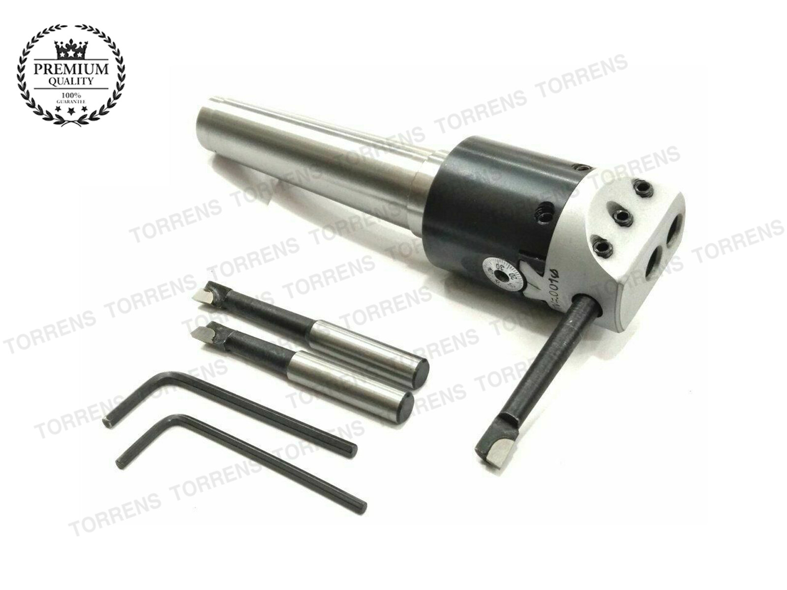 BORING HEAD DIA 1.5″ INCHES 1 DIV:0.001-(2MT SHANK with 3 carbide brazed bar