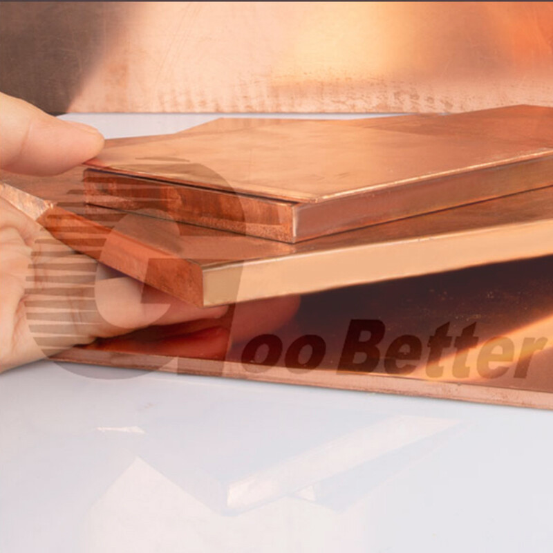 T2 Copper Sheet Plate Metal guillotine Offcuts 0.8mm to 10mm Thick Multiple Size