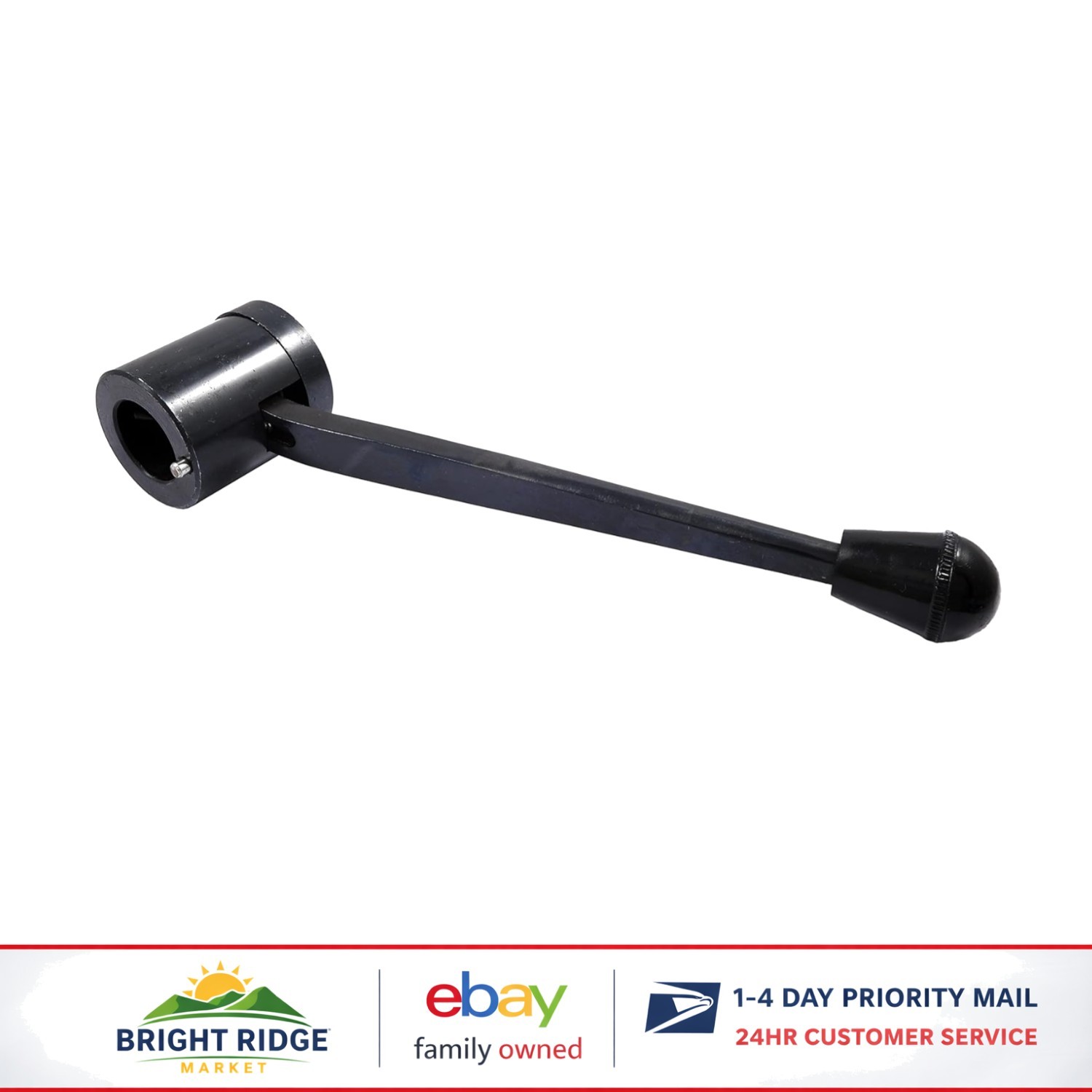 Durable Quill Feed Handle for Mill with Compact 6-Inch Design and Lightweight