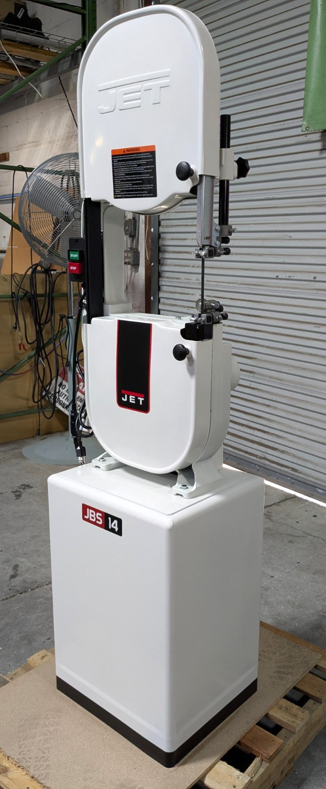 JET JWBS-14CS 14 inch Woodworking Band Saw 115/230V 1HP NEW / Missing Table