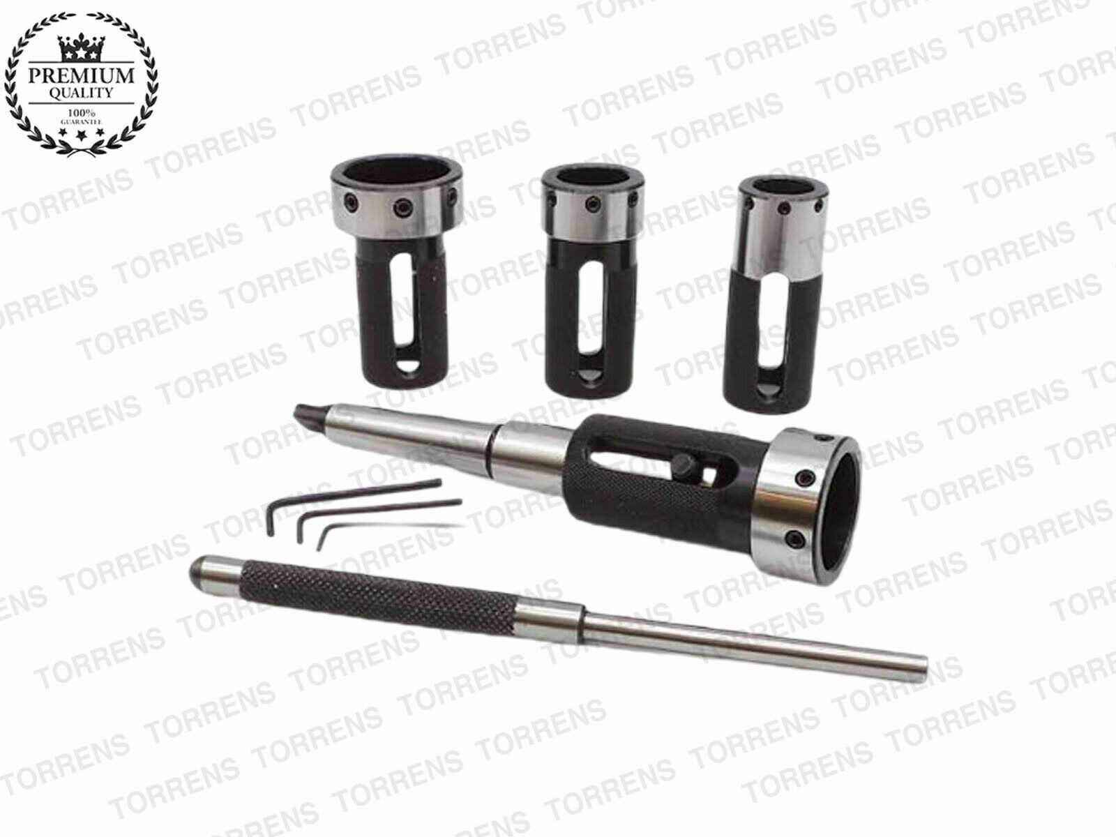 Lathe Tailstock Die Holder Set Of 4 Floating Type MT3 SHANK Holds Imperial Die