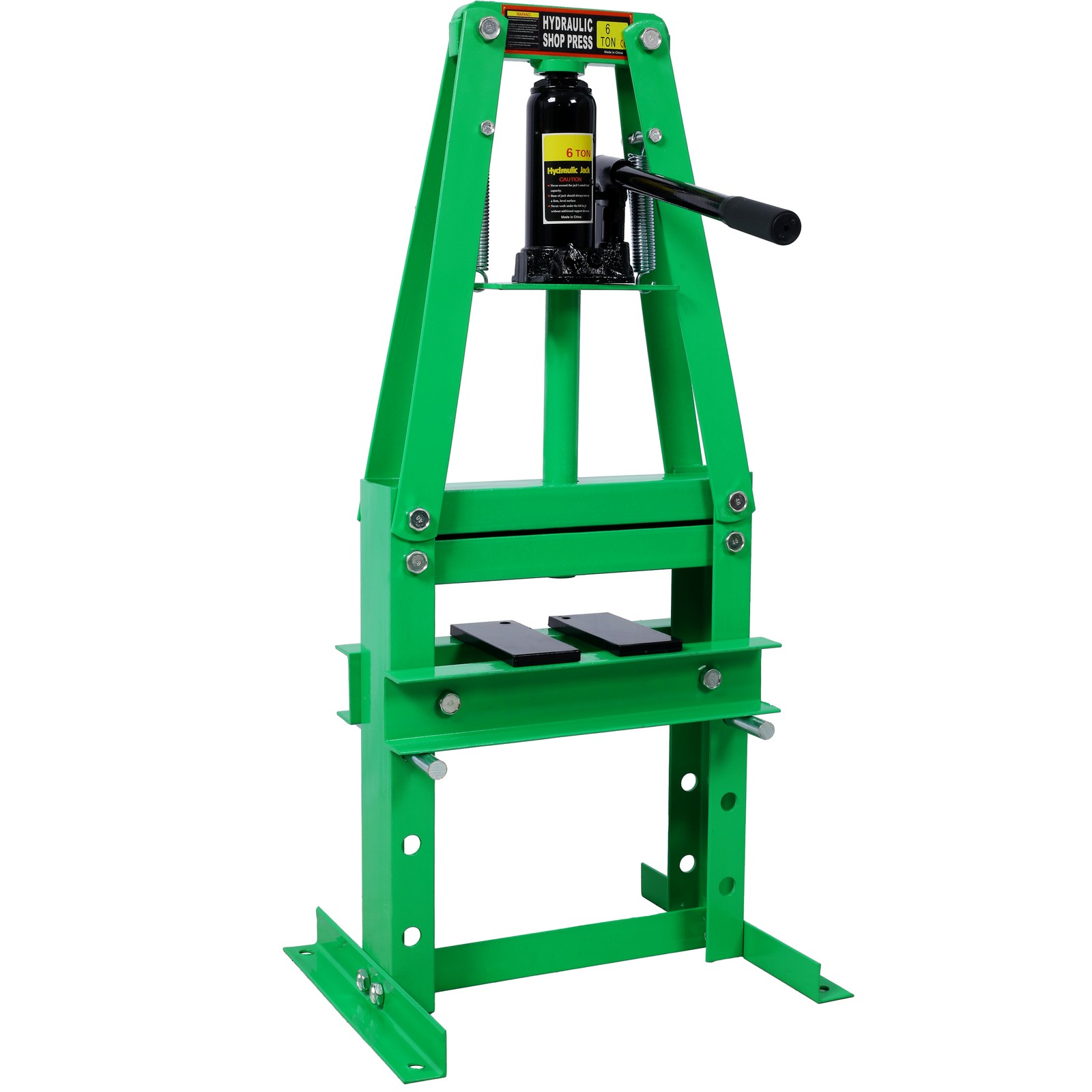 Hydraulic Power Units 6-Ton Benchtop Hydraulic A-Frame Shop Press w/Press Plates