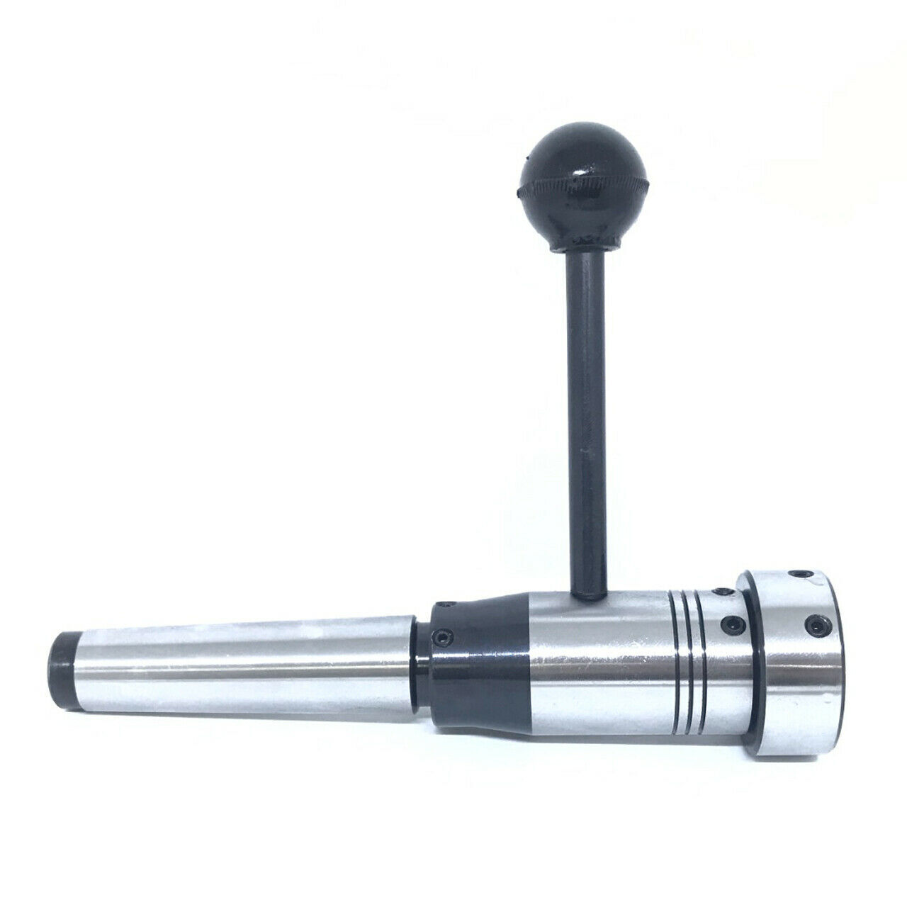 Lathe Tailstock Floating Die Holder Set MT3 Shank 3MT Holds Round Metric Dies mm