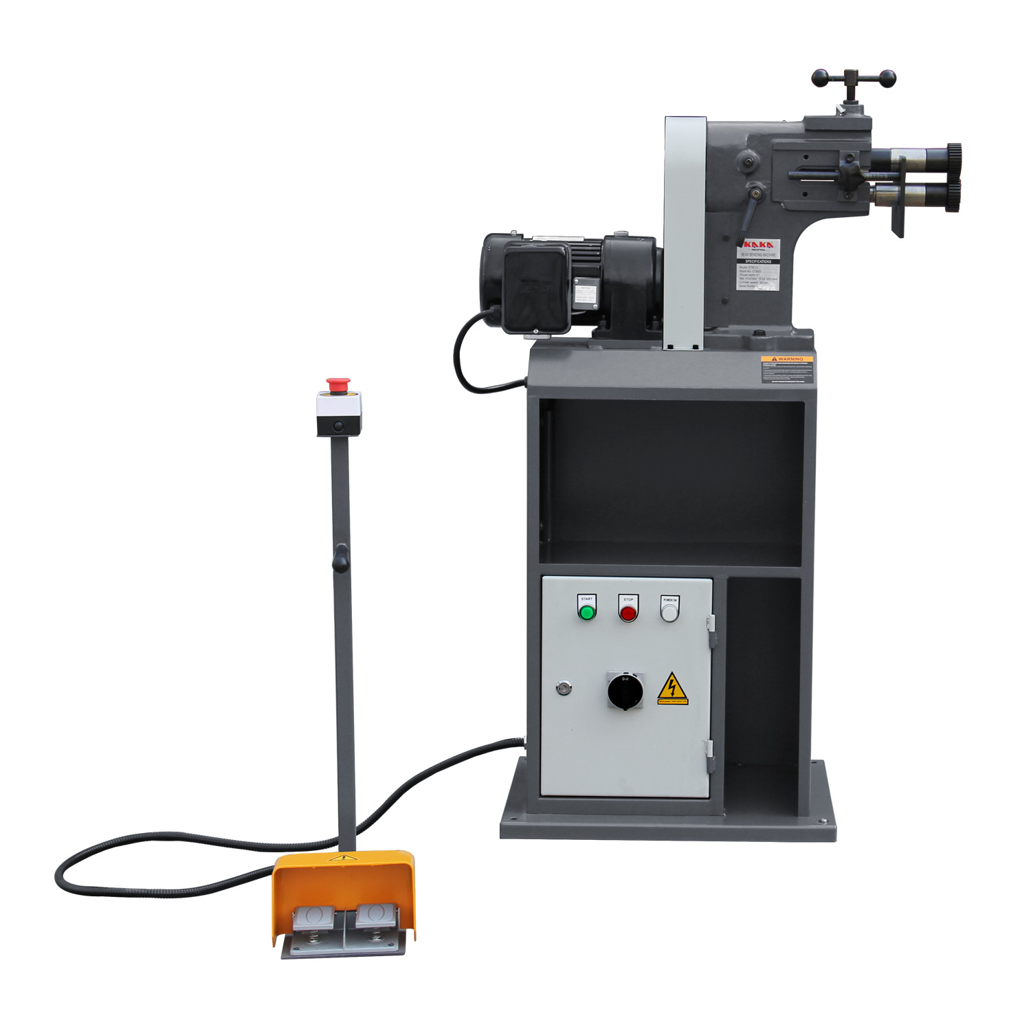 KAKA ETB-12 Electric Bead Bending Machine – Perfect for Sheet Metal Fabrication