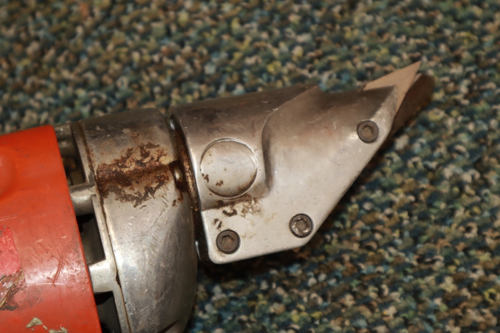 Vintage Used Ram # R-100 Heavy Duty Sheet Metal Shear Corded Tool