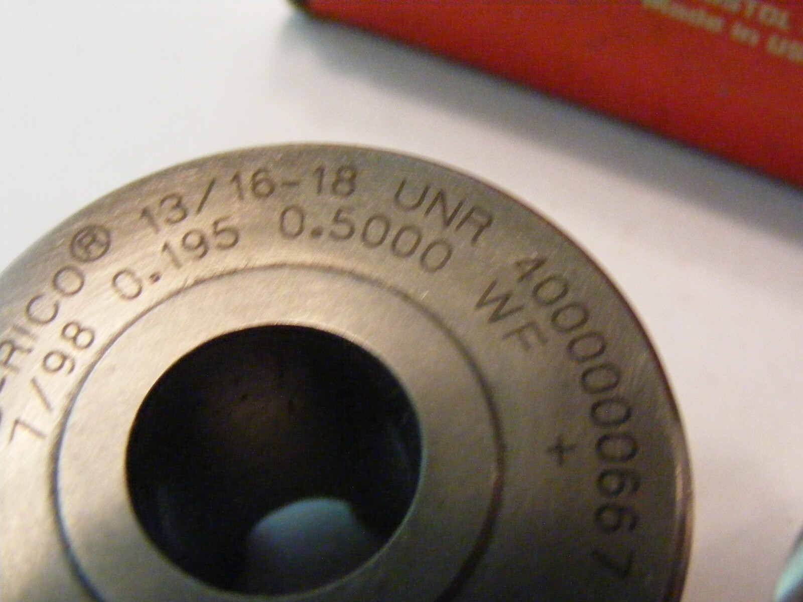 Reed Thread Roll Rolling Dies 13/16 – 18 UNRS – NICE CONDITON – READ (a)