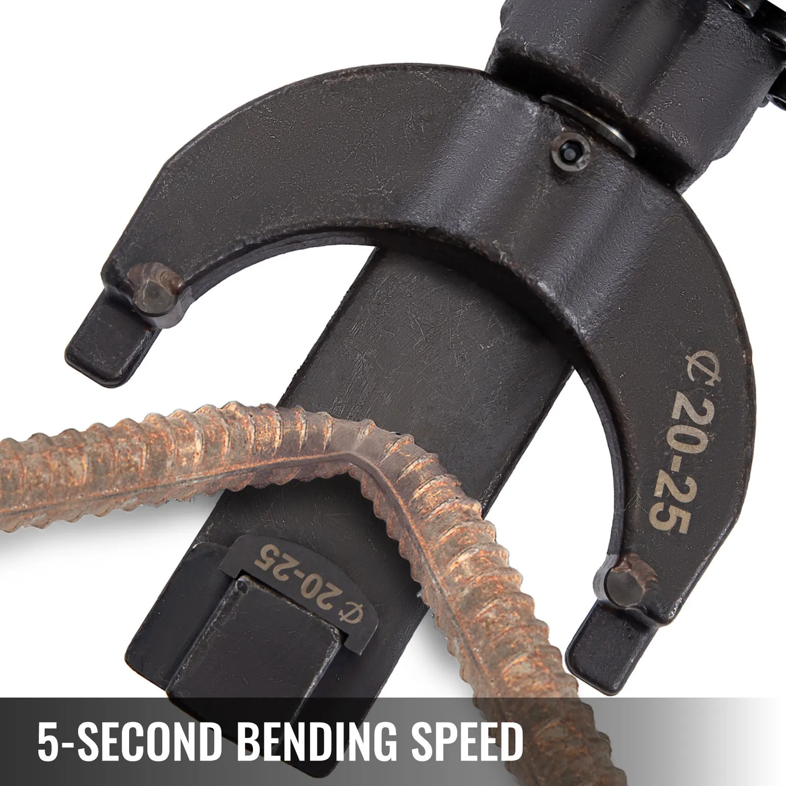 Portable Handheld 1500W Electric Hydraulic Rebar Bender 6mm-25mm Bending Range