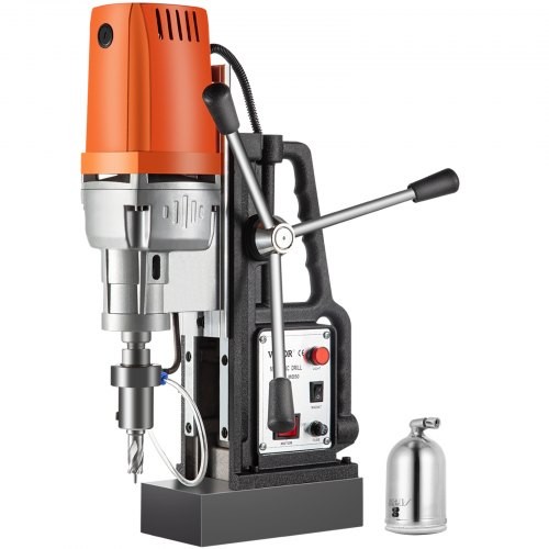 VEVOR Magnetic Drill 1400W MD50 Mag Drill Press 2″ Boring Diameter 300RPM