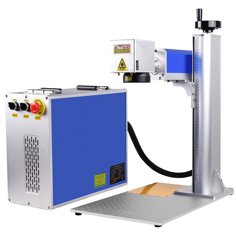 Scotle 60W JPT M7 Fiber Laser Marking Engraver Machine Metal Steel Color Marker