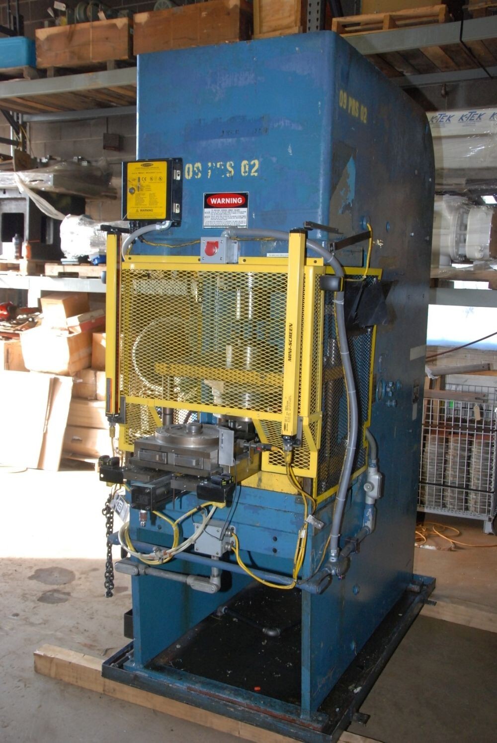 50 Ton Denison Multipress Gap Frame & Shuttle Feed • 15″ Stroke / 24″ Daylight