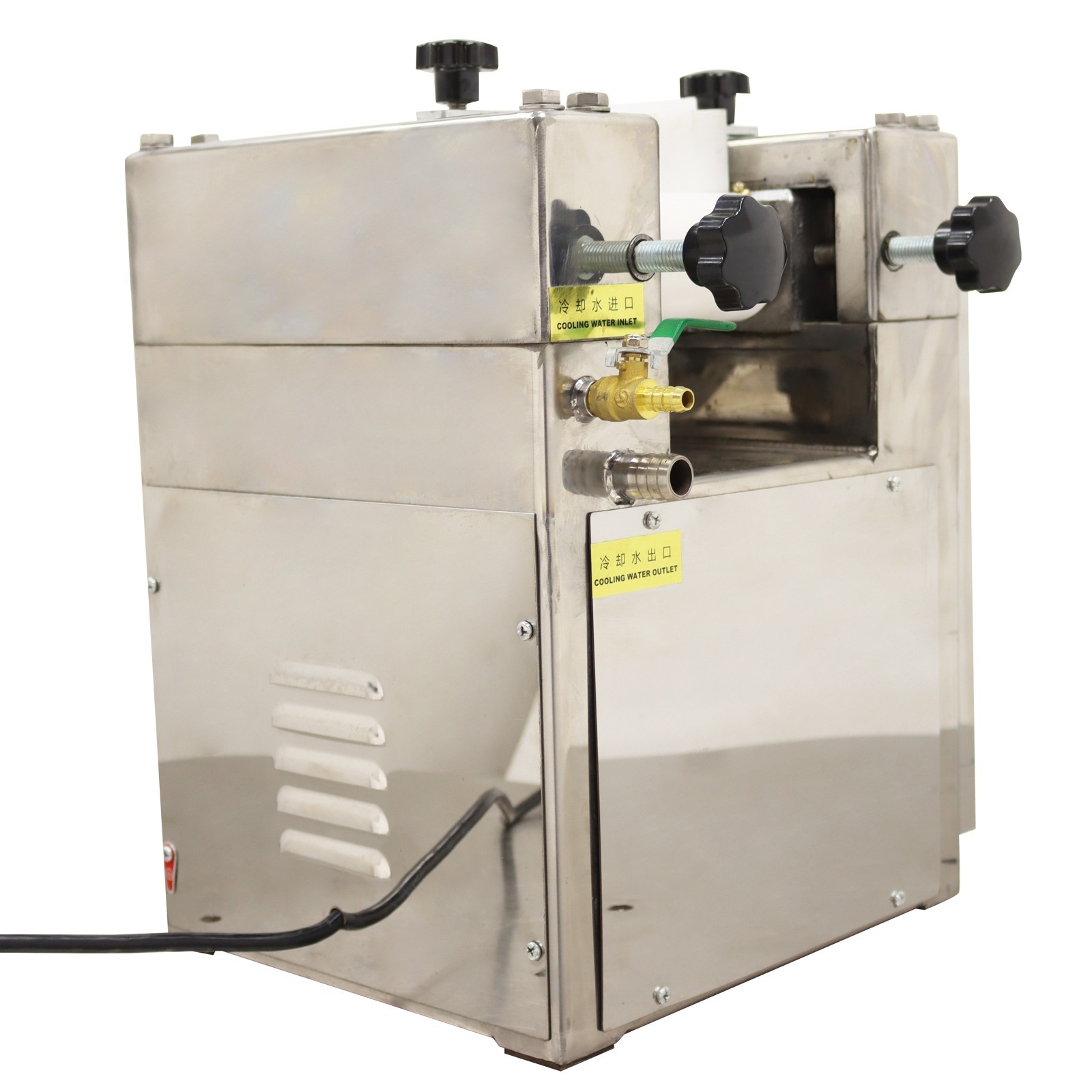 750W 110V Lab/Industrial Triple Roll Mill Grinder with 3 Zirconia Ceramic Rolls