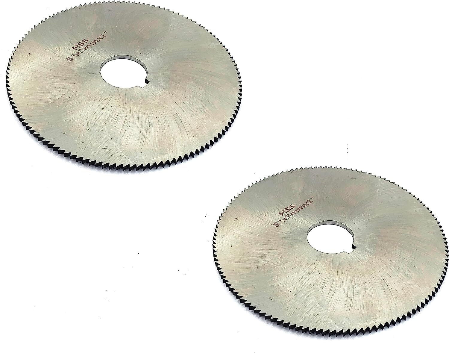 Pack of 3 Pcs Slitting Saw Cutting HSS M2 Blades- Keyway Hole