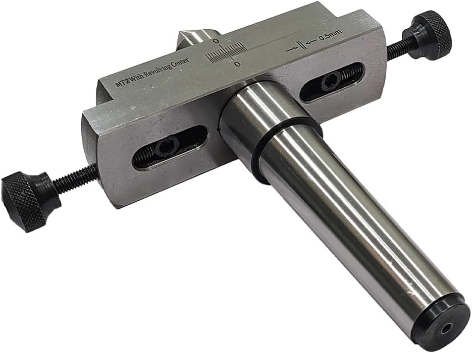 ASSORTS Exclusive Taper Turning Attachment w/ Live Revolving Center MT2