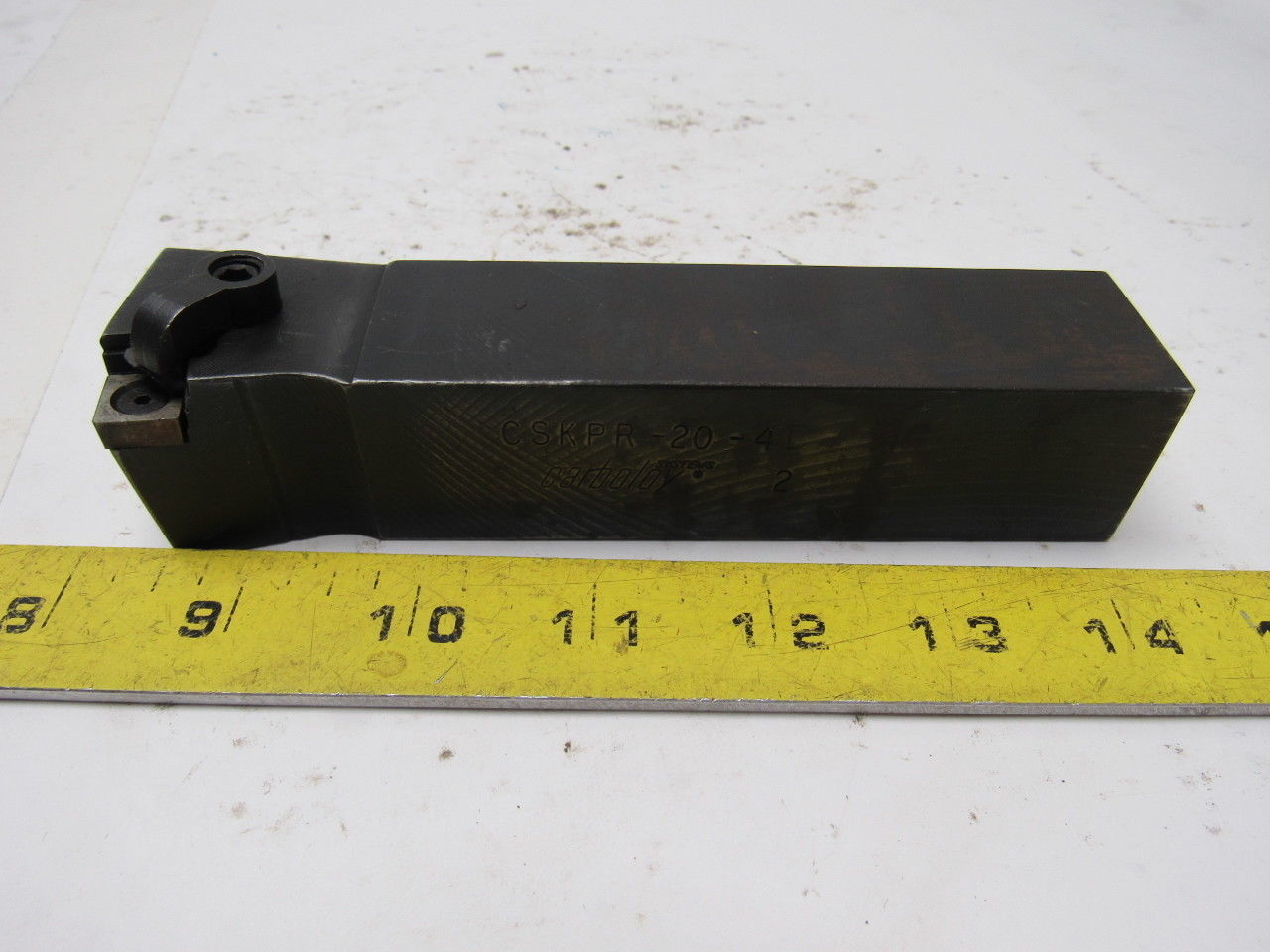 Carboloy CSKPR-20-4D 1-1/4″ Shank Indexable Lathe Tool Holder 6″ OAL Right Hand