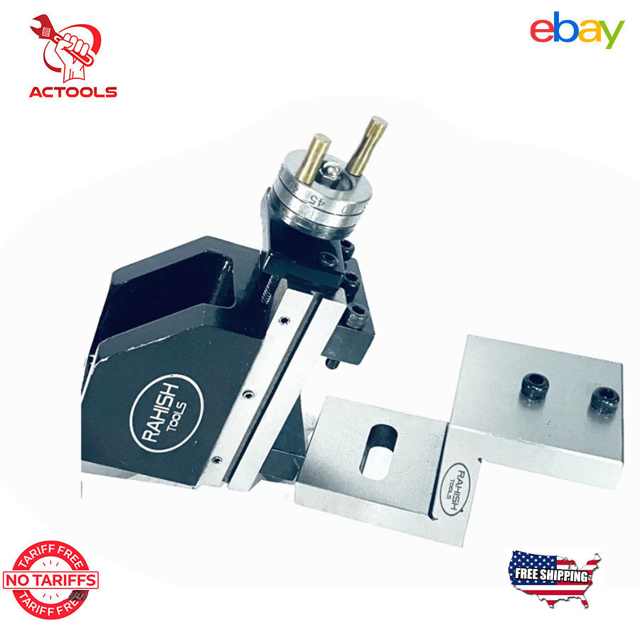 Mini Vertical Milling Slide With Z Type Caste Iron Angle Plate 50mm USA ACTOOLS
