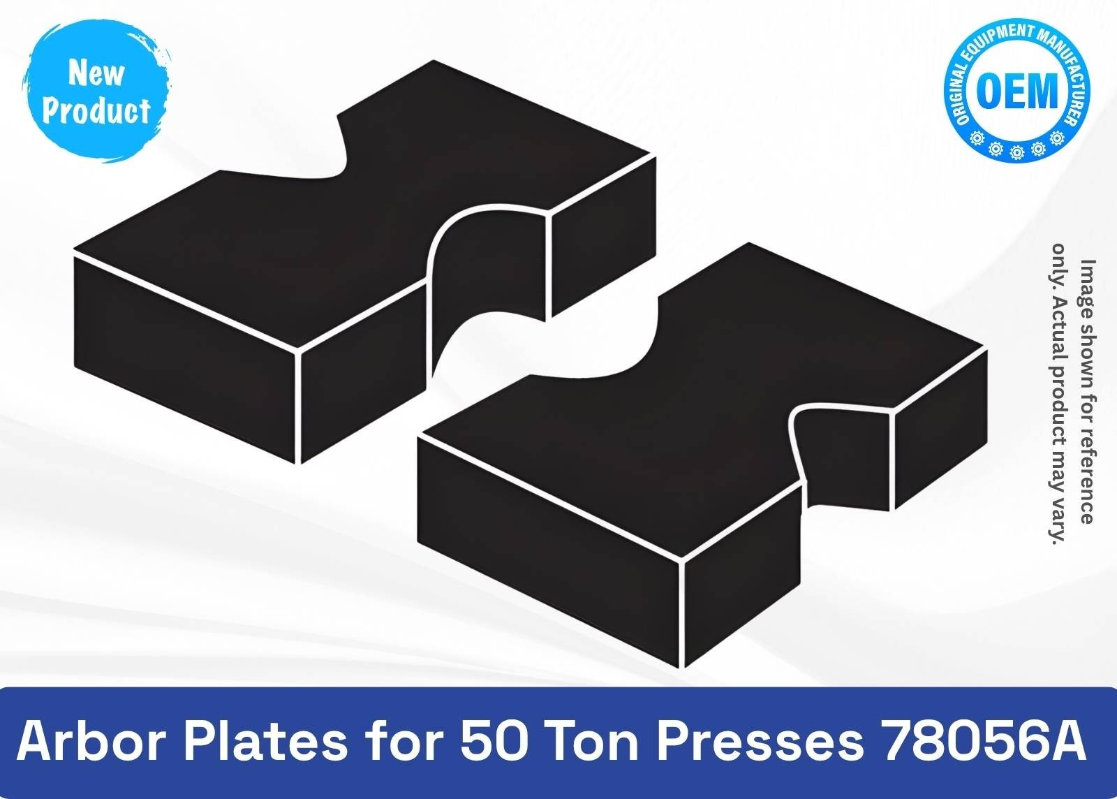 Arbor Plates for 50 Ton Presses 78056A (OEM Part)
