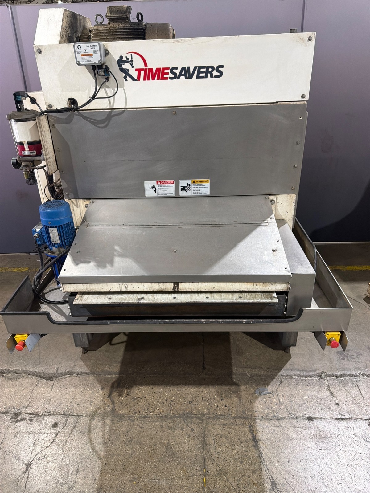 Timesavers Lynx 37MWT-D-60 Wet Abrasive Finishing Machine w/ PFA-240-3 USED