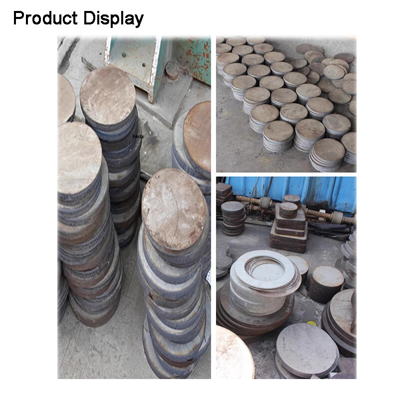 Thick 1-3mm Stainless Steel Round Sheet Disc Dia 100/150mm Metal Laser Cut Plate