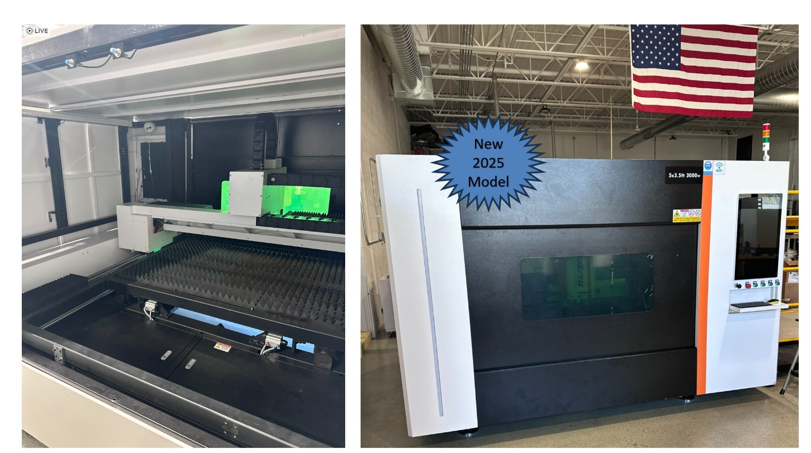 CNC Fiber Laser. Financing Available .Free installation And Training.