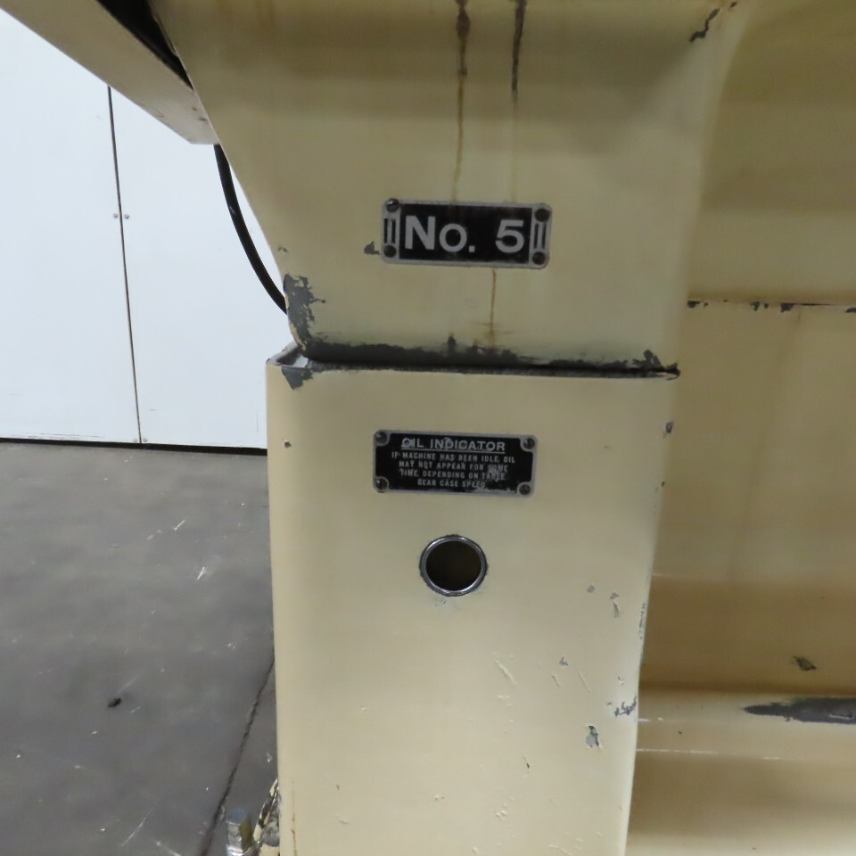 Brown & Sharpe No. 5 Plain Cylindrical Grinding Machine 230/460V 3PH