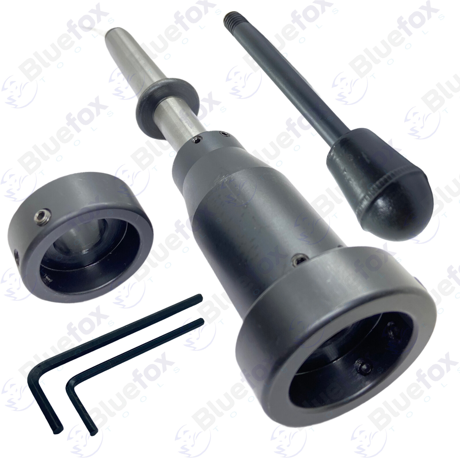 Lathe Tailstock Floating Die Holder Set 2MT Shank 13/16″, 1″,1-5/16″,1-1/2″