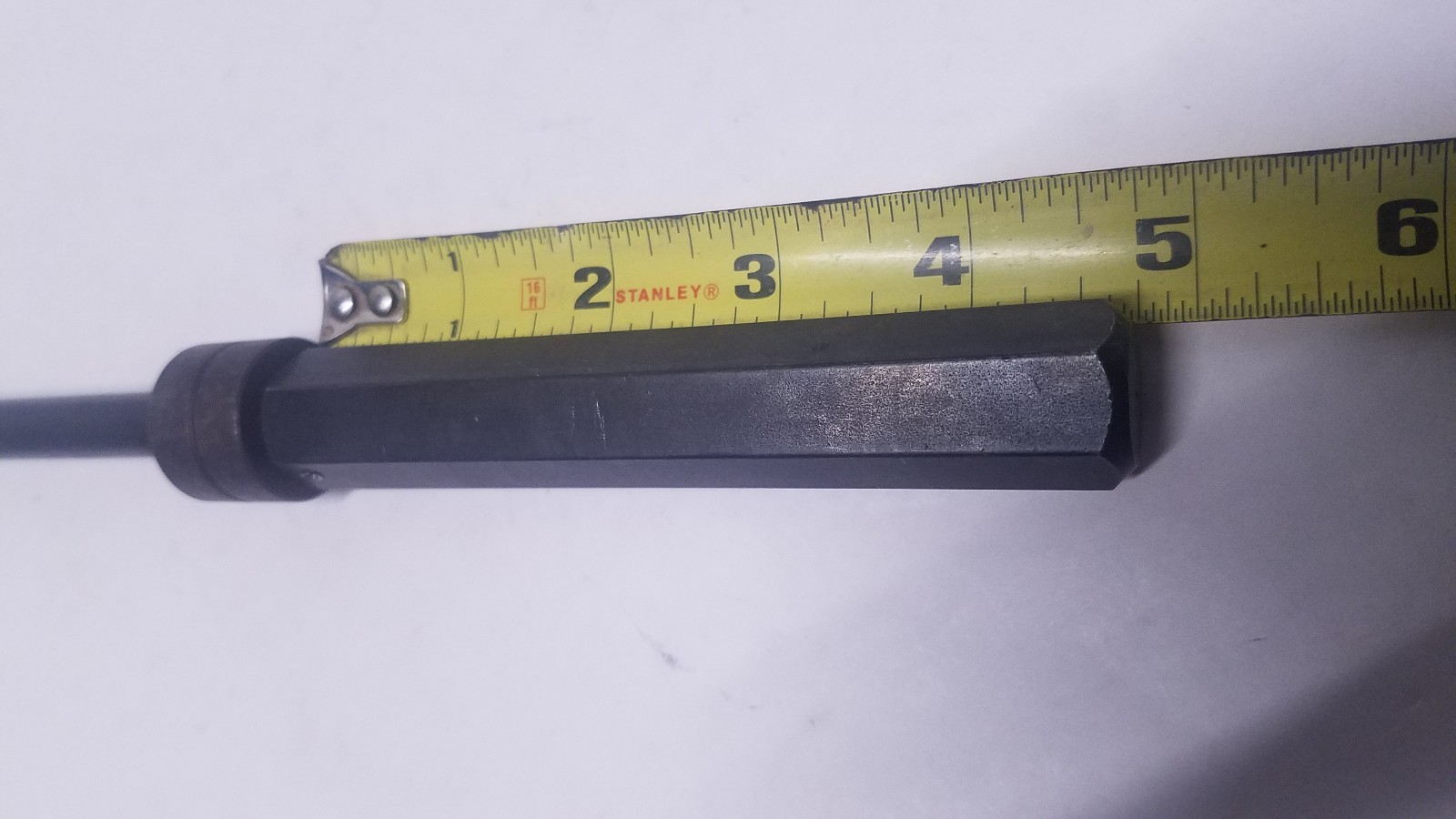 2J Drawbar. Black Oxide. Variable Speed. 18″. 4-3/4″ Hex Length.