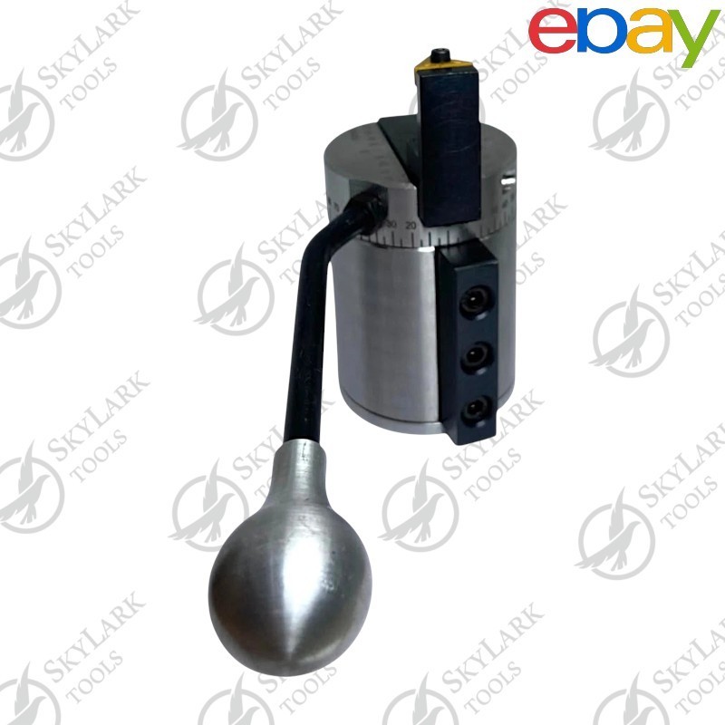 60mm Radius Lathe Ball Turning Attachment with TNMG16 Carbide Insert | Metric