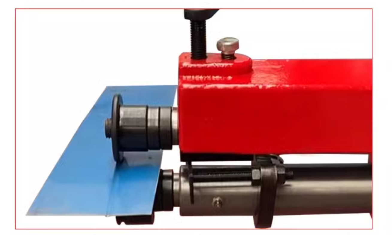 Reeling Machine RM08 Engraving Machine Iron Sheet Crimping Machine Manual 0.8mm
