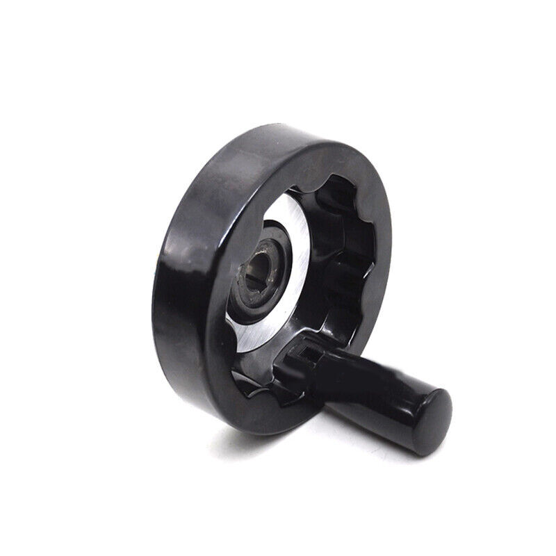 2x 16x160mm Inside Ripple Fold Away Hand Wheel For Milling Machine Black USA