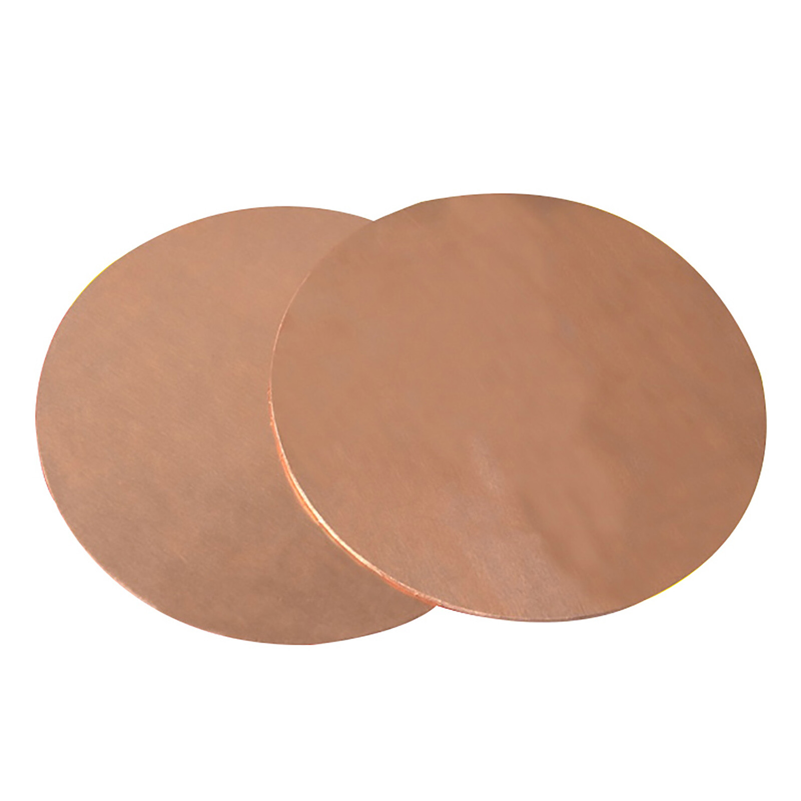 Copper Plate Sheet Round Metal Panel | Ø 50mm-200mm | Thick 0.8/1/1.5/2/2.5/3mm