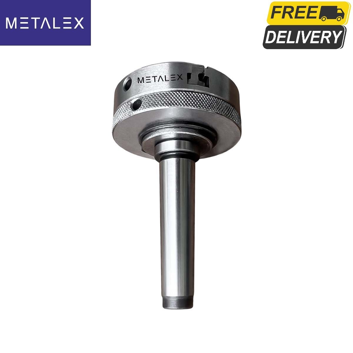 2-1/2″ 3 Jaw 2.5″ Self Centering Mini Small Baby Lathe Chuck Set MT3 Shank Arbor